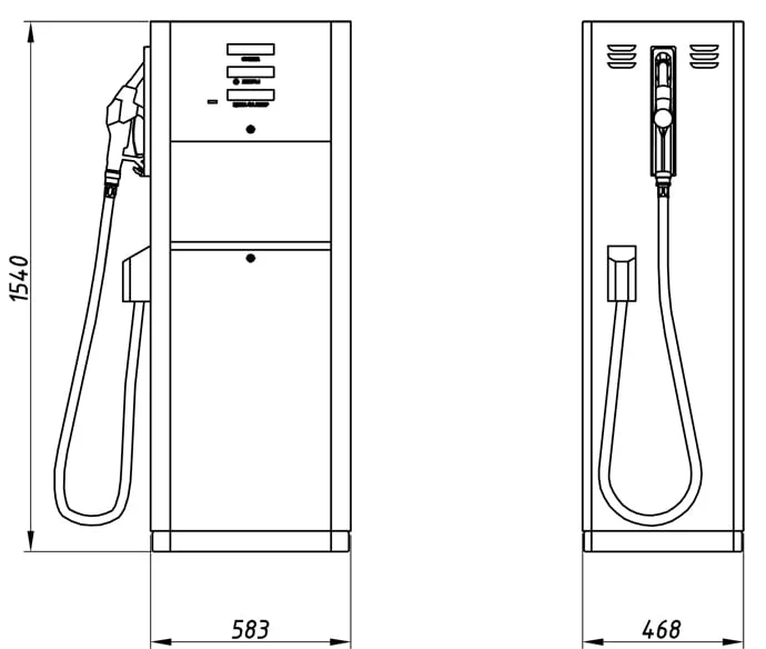NOVA–1101.21SВ 90 л/хв Комерційна колонка - Зображення 6