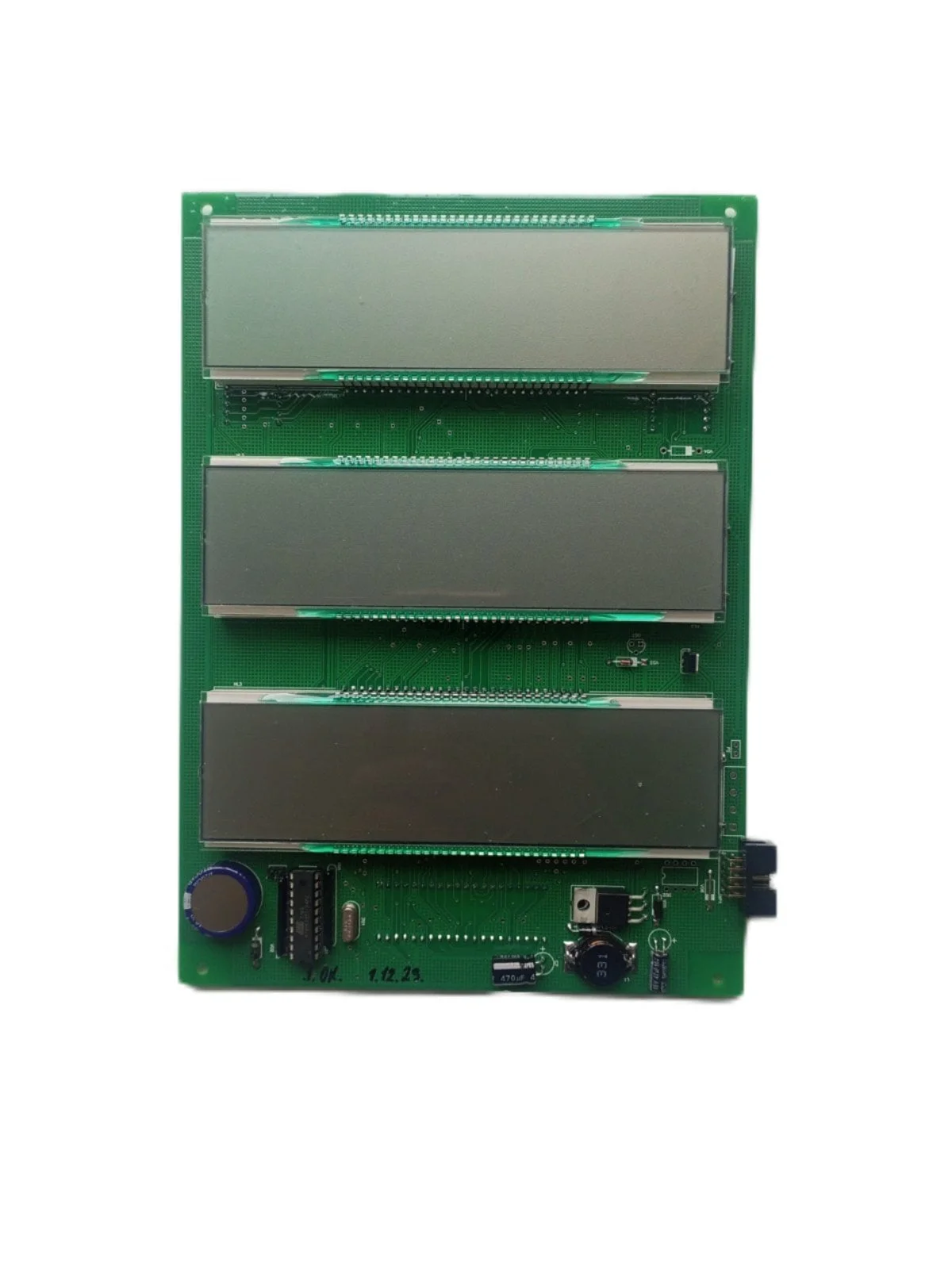 Displej trehstrochnyj zhidkokristallicheskij 7-mi razryadnyj s SVD podsvetkoj i podogrevom LCD-3.7