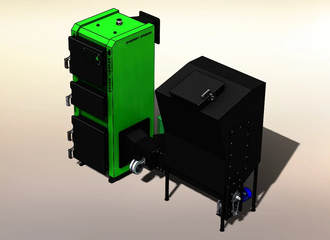 Kotel vodogrijnij tverdopalivnij KV-T1r-40 40 kVt